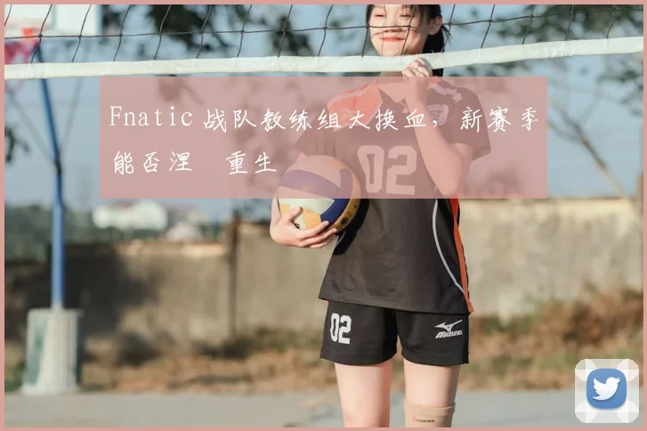 Fnatic 战队教练组大换血，新赛季能否涅槃重生
